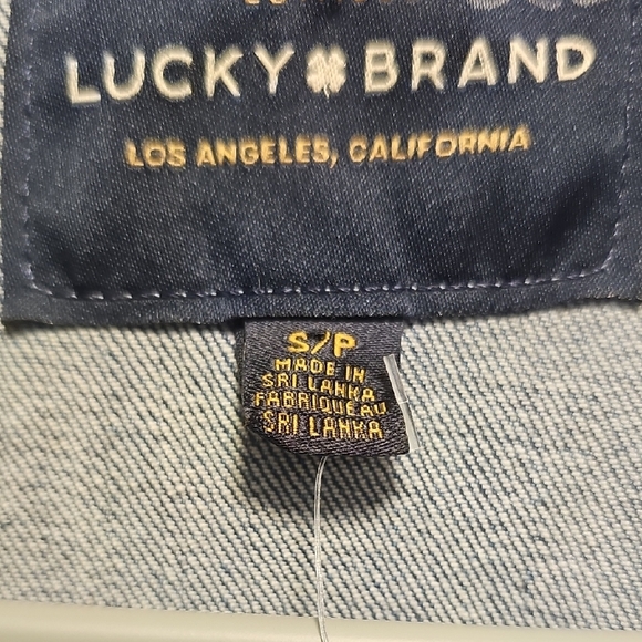 Lucky Brand Classic Blue Jean Jacket - Picture 3 of 5